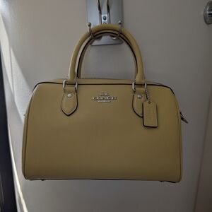 Coach Mustard Satchel Bag
